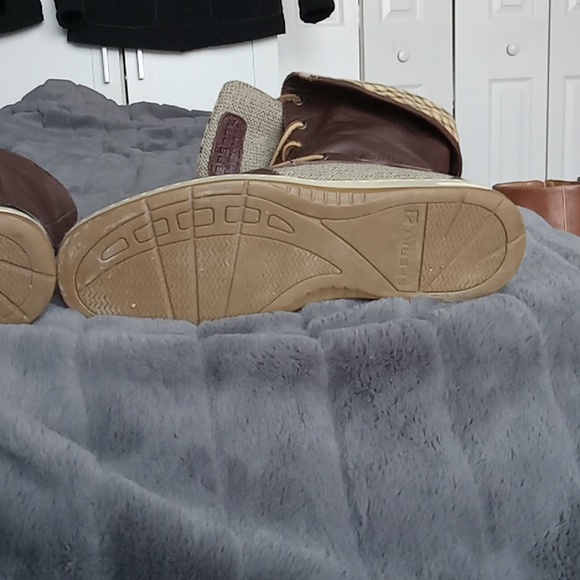 Sperry Topsider Leather Shoes/Boots Size 8.5 - Picture 3 of 4